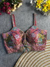 Rk Blouse Heavy Italian Silk With Heavy Embroidery Sequence Work Blouse Bulk Orders In India